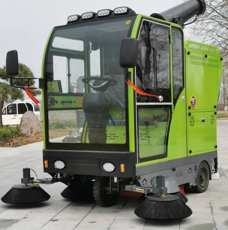 南充道路清洁广泛应用电动环卫清扫车